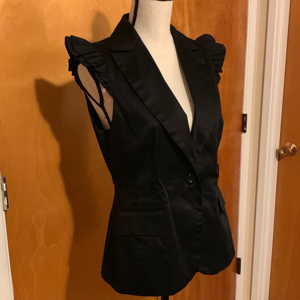 Black XXI vest or top or jacket